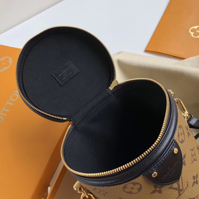 M43986 LV Cannes 手袋 LV化妝箱 LV Monogram Reverse涂層帆布女包