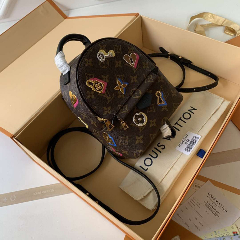 M44367 LV PALM SPRINGS 迷你雙肩包 2019情人節限定 LV背包 LV雙肩包
