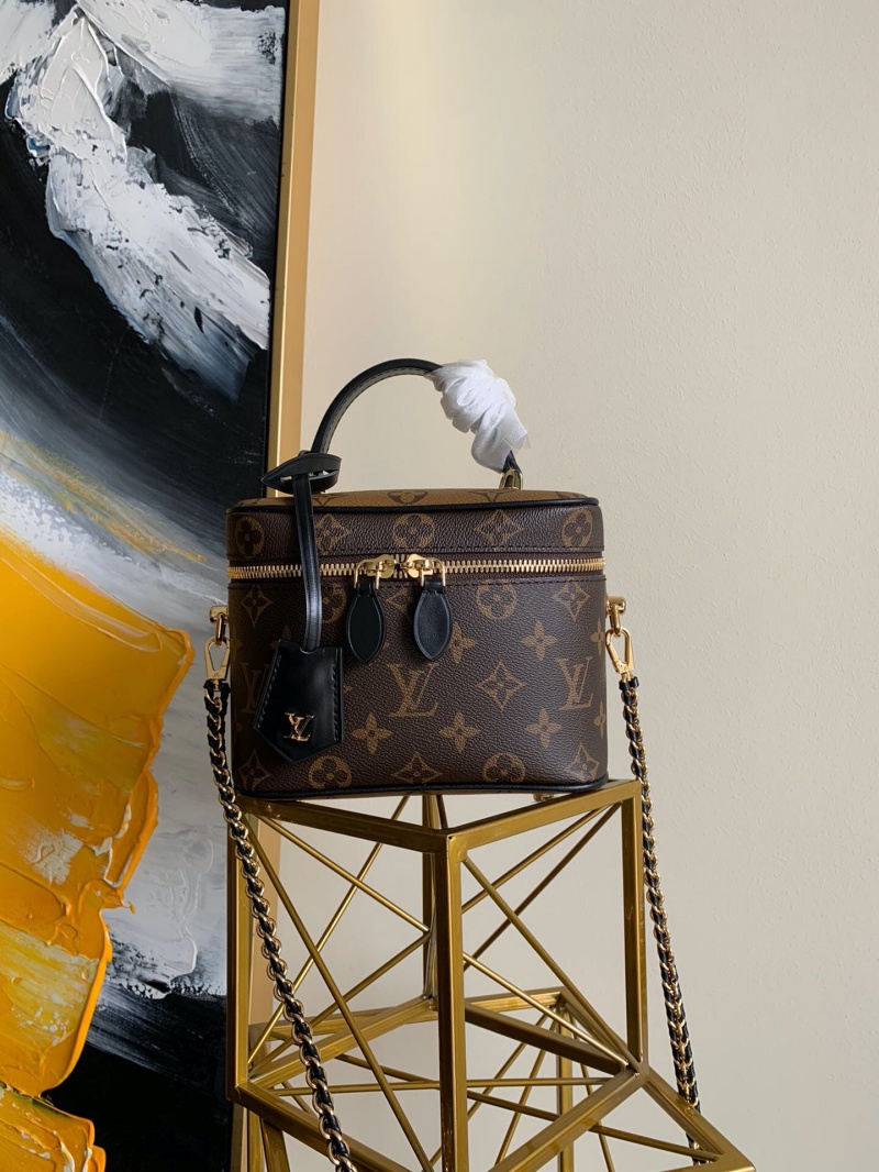 M45165 LV VANITY 小號手袋 Monogram Reverse 涂層帆布化妝包