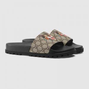 474282 GUCCI ؈ӡ GG Supreme߼췫 Ь ľɫ