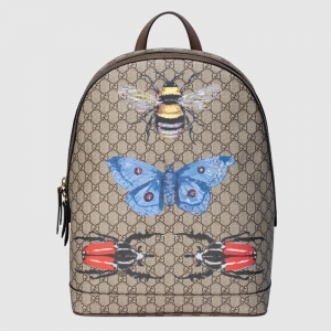 419584 GUCCI Y xӡ GG Supreme ߼췫 p ľɫ