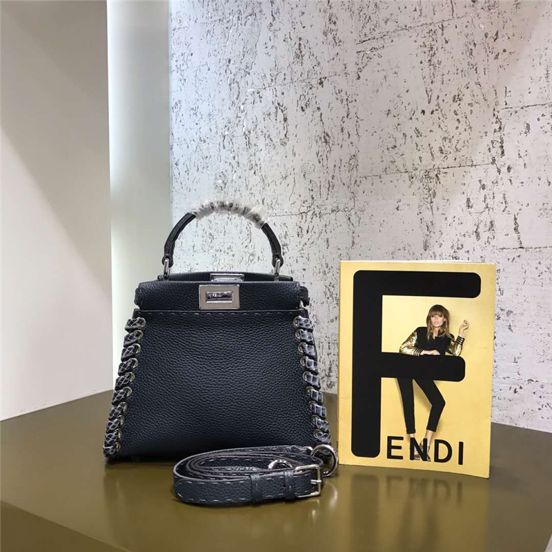 3105S FENDIҵ MINI ߅Ƥb ֦yţƤ ڻɫ