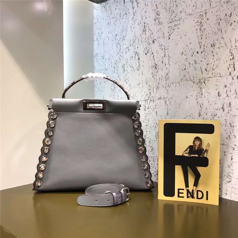 8106M FENDIҵ PEEKABOO̖ \Ƥh߅  ɫ