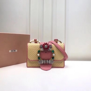 5BH609 MIUMIU¿ ˮ ݾƤ wִ ɫ