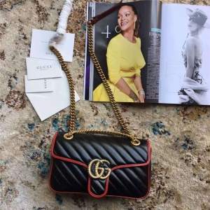 443497 Gucciִ GG Marmont бyWpƤ С̖ Gucci米 ɫ