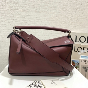 322 LOEWE_ Puzzle Bag ̖(ho)_׺ΰ Ƽtɫ
