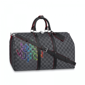 N40262 LV Keepall 50 д Damier Graphite д tɫӡ