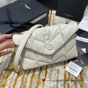 620333 YSLʥ_mŮ LOULOU PUFFERWpСƤִ ɫ