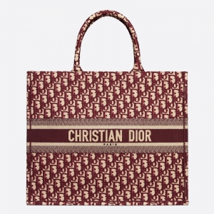 M1286 Dior Book Tote ִ̖ Ƽtɫ Oblique ӡ