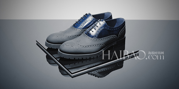 路易·威登LV (Louis Vuitton) 2014年Blend系列男士低幫翼紋鞋