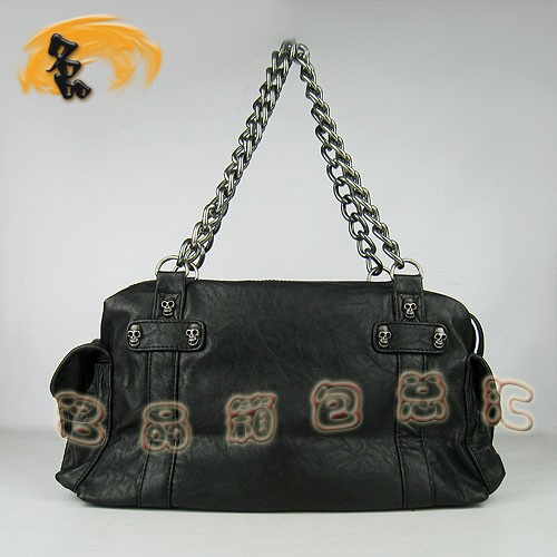 20116 THOMAS WYLDE托馬斯 經典骷髏頭裝飾 羊皮包 女士手提包 單肩包