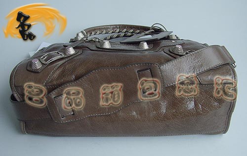 084332A BALENCIAGA經(jīng)典款時尚女士斜挎包 巴黎世家機車包 新款牛皮手提包