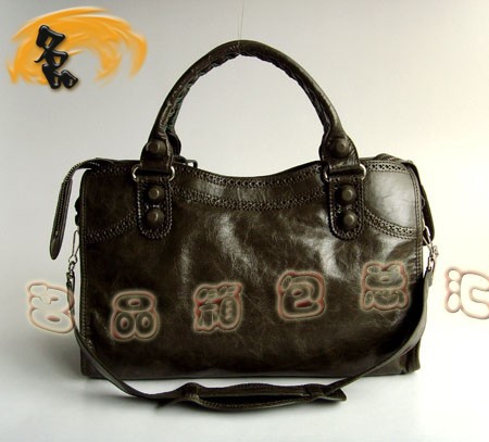 084832 巴黎世家女包 BLENCIAGA經典機車包 手提包 新款牛皮花邊時尚斜挎包