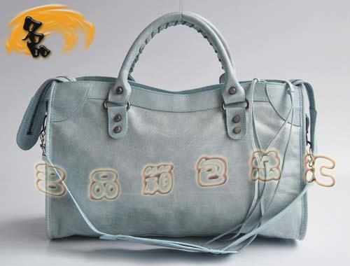 084332 超A品質 新款時尚女士斜挎包 BALENCIAGA機車包 新款寶石紋手提包