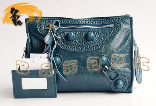 084675 Balenciaga最新款時尚女士手包 巴黎世家經典款牛皮手拿包