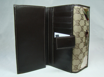 181895 GUCCI新款帆布錢(qián)包 GUCCI經(jīng)典女士錢(qián)包 GUCCI休閑時(shí)尚女包