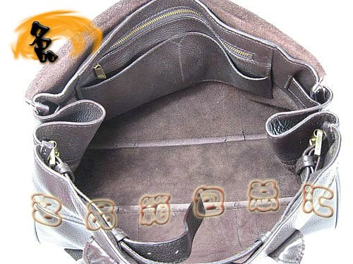 7803 瑪百莉最新廣告款 時尚女士手提包 Mulberry單肩包 Mulberry女包 深啡色