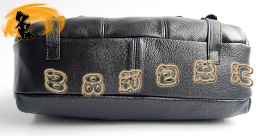 65826 Prada最新款 普拉達時尚女士單肩包 Prada進口高檔牛皮女包 黑色