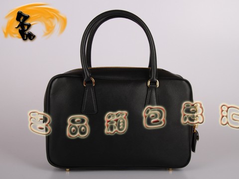 BL0095 Prada手提包 普拉達時尚女士休閑包 Prada女包 原版一比一品質 黑色