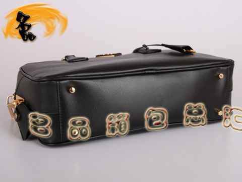 BL0095 Prada手提包 普拉達時尚女士休閑包 Prada女包 原版一比一品質 黑色
