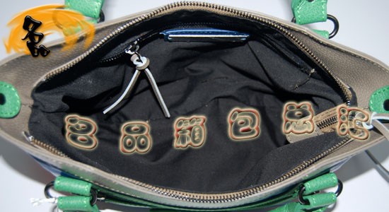 084331 Balenciaga女包 巴黎世家手提包 進(jìn)口牛皮經(jīng)典時(shí)尚女包 藍(lán)灰綠色