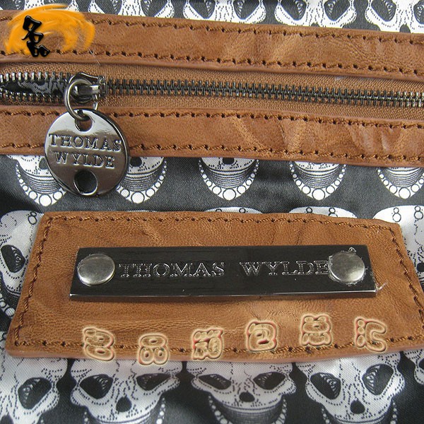 0168 THOMAS手拎包 托馬斯最新款單肩包 全皮時尚女包 骷髏頭 THOMAS WYLDE