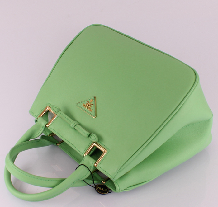 PRADA普拉達新款女包 2245草綠蝴蝶結小號