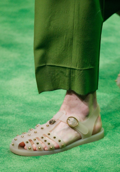 Gucci古馳包鞋2017春夏米蘭男裝周時裝秀場細節圖片
