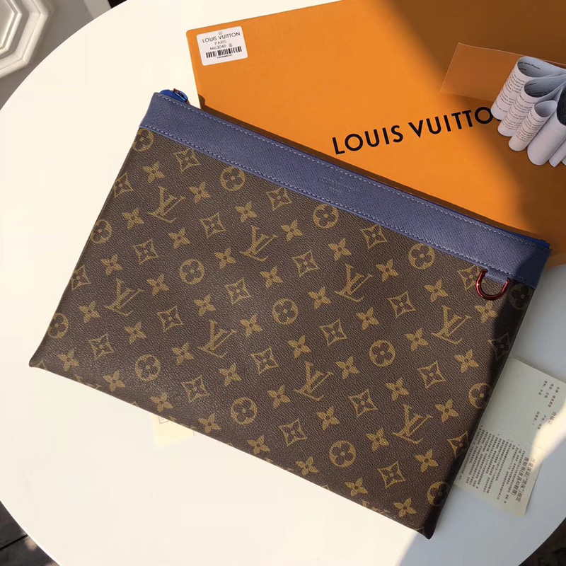 M63048 LV Pochette Apollo 手袋 LV男包 LV手包 LV手拿包