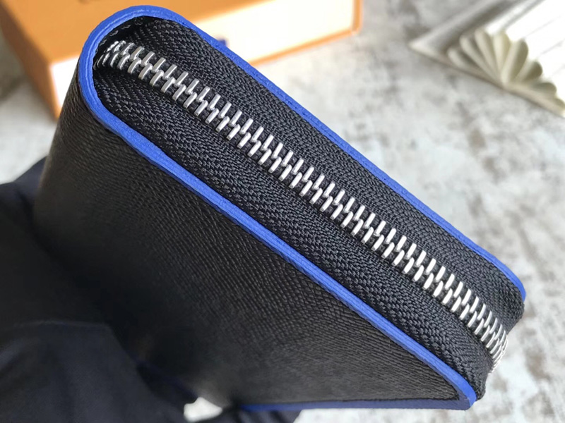 M30569 LV ZIPPY 拉鏈豎款錢夾 LV Taiga皮革錢包 LV男士錢包 LV拉鏈錢夾 全開