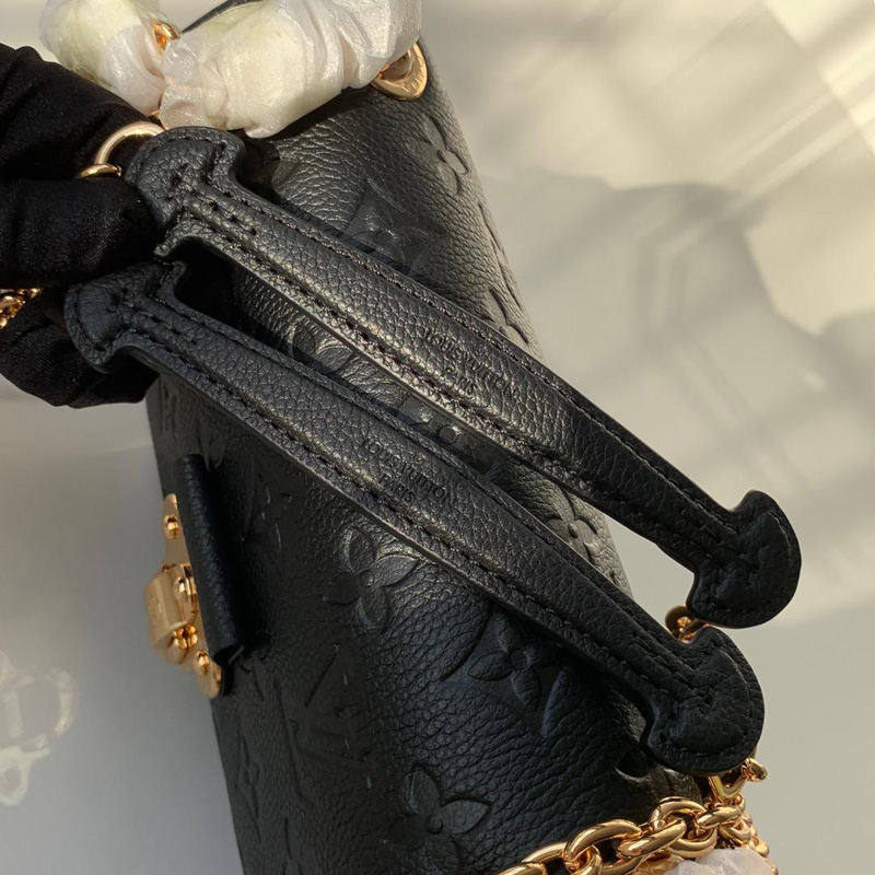 M44550 LV VAVIN BB 手袋 Monogram Empreinte 皮革女包 黑色