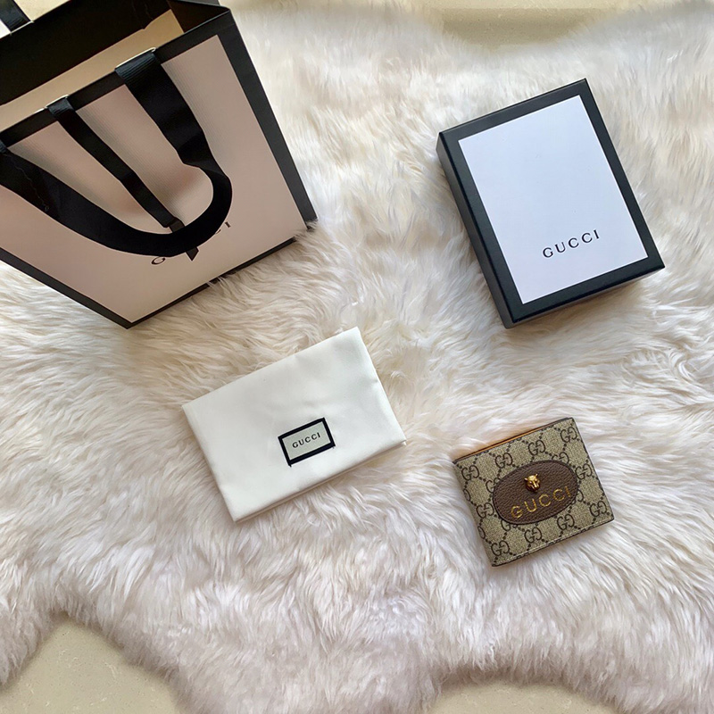 473954 Gucci Neo Vintage高級(jí)人造帆布錢包 Gucci短款錢夾