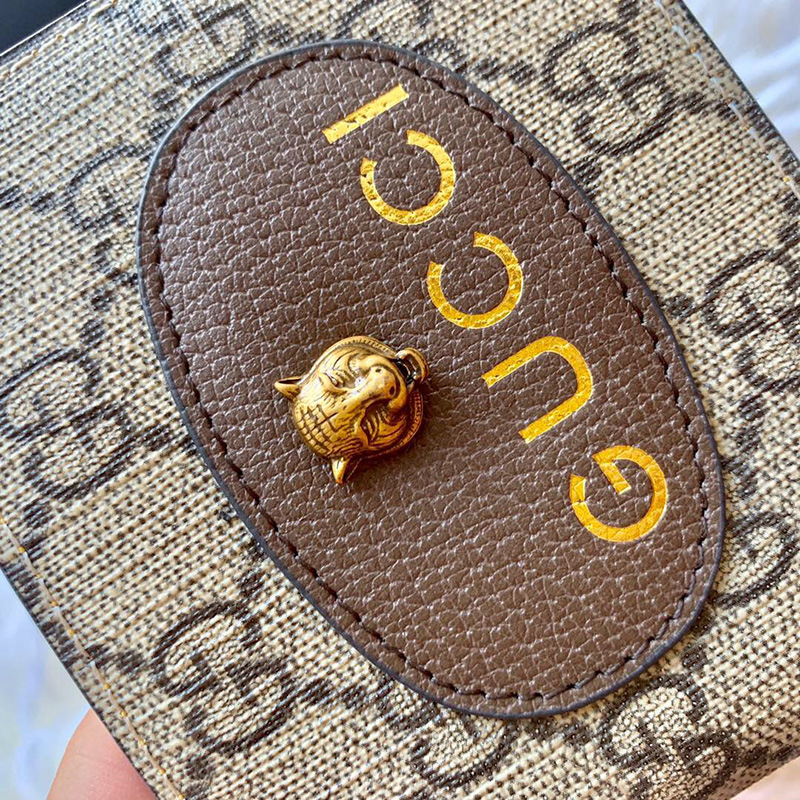 473954 Gucci Neo Vintage高級(jí)人造帆布錢包 Gucci短款錢夾