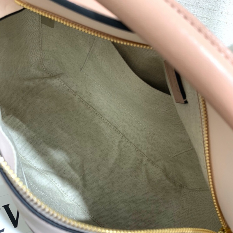 322 LOEWE羅意威 Puzzle Bag 中號羅意威幾何包 藕粉拼色