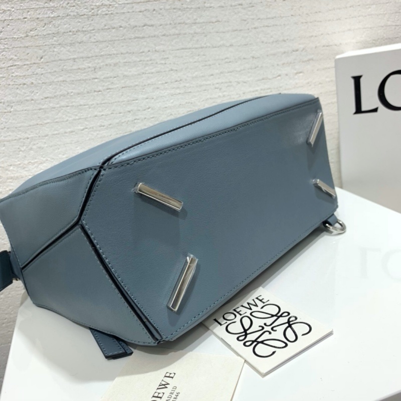 322 LOEWE羅意威 Puzzle Bag 中號羅意威幾何包 霧霾藍