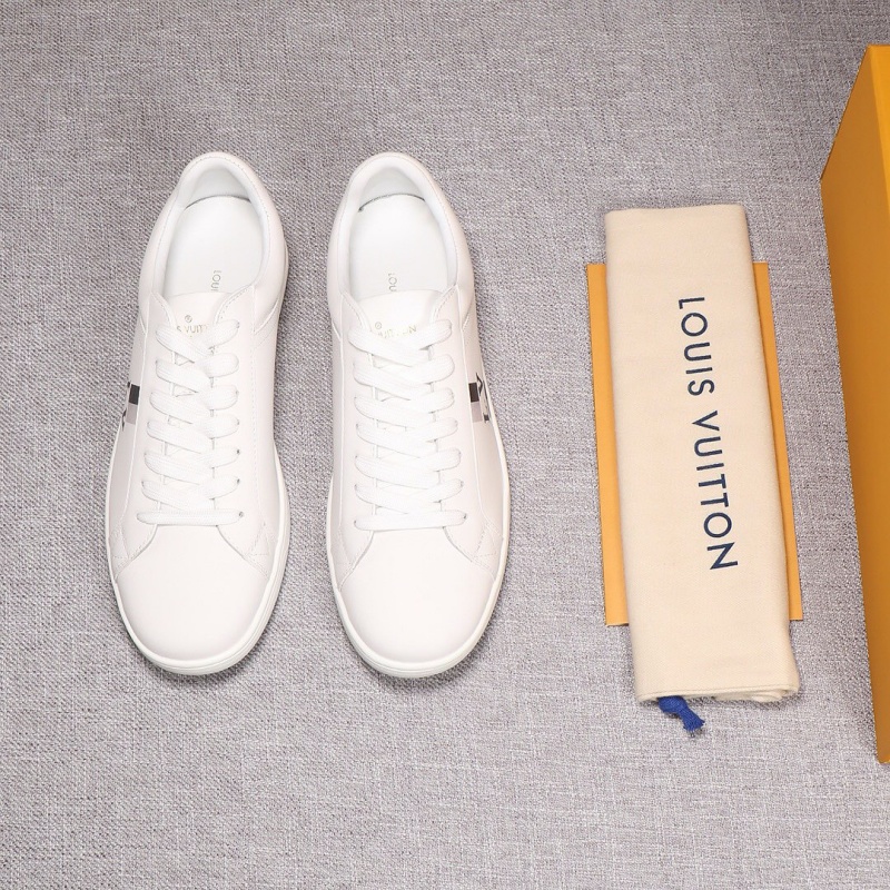 1A5UHE LV LUXEMBOURG 運動鞋 LV條紋男鞋 LV板鞋 白色