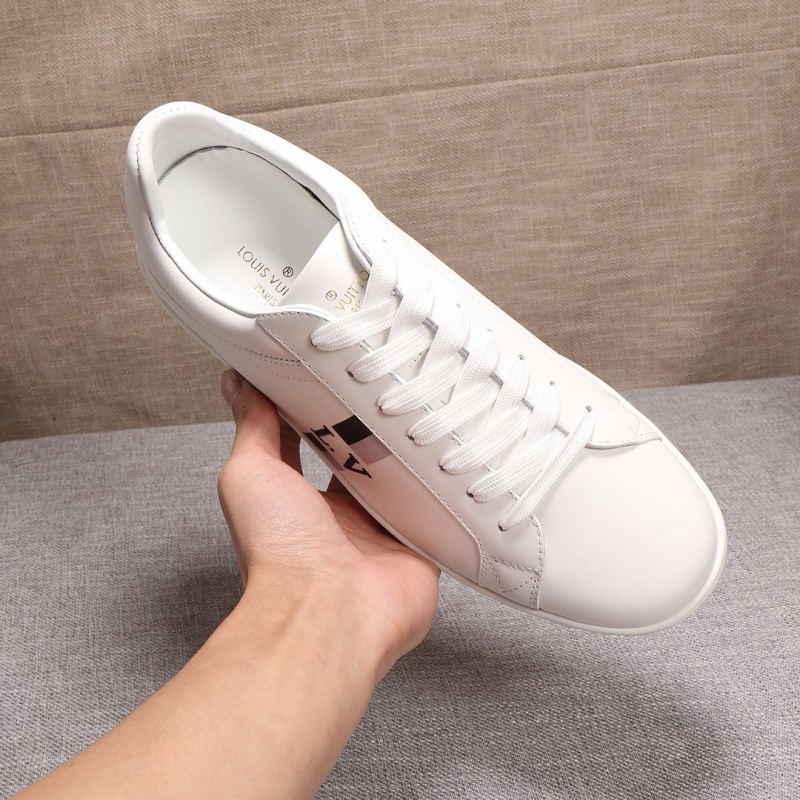 1A5UHE LV LUXEMBOURG 運動鞋 LV條紋男鞋 LV板鞋 白色