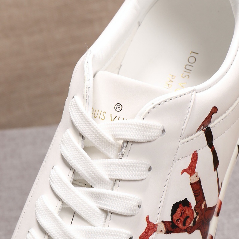 1A4OGX LV LUXEMBOURG 運動鞋 LV男鞋 LV休閑運動鞋 白色