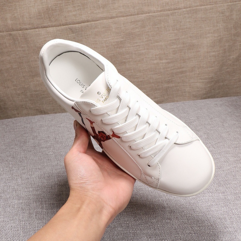 1A4OGX LV LUXEMBOURG 運動鞋 LV男鞋 LV休閑運動鞋 白色