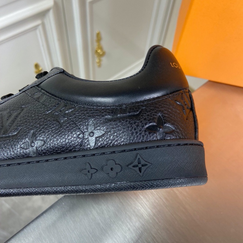 1A5UIQ LV LUXEMBOURG 運動鞋 LV Monogram 壓紋新款休閑運動鞋 黑色