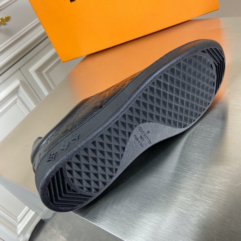 1A5UIQ LV LUXEMBOURG 運動鞋 LV Monogram 壓紋新款休閑運動鞋 黑色