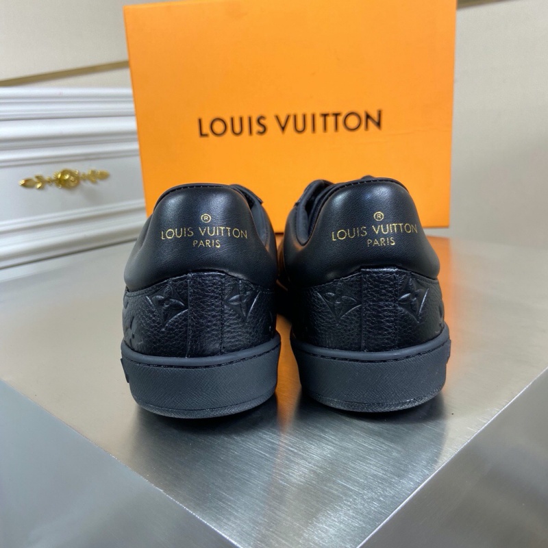 1A5UIQ LV LUXEMBOURG 運動鞋 LV Monogram 壓紋新款休閑運動鞋 黑色
