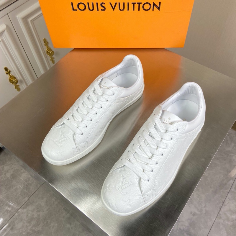 1A5UIQ LV LUXEMBOURG 運動鞋 LV Monogram 壓紋新款休閑運動鞋 白色