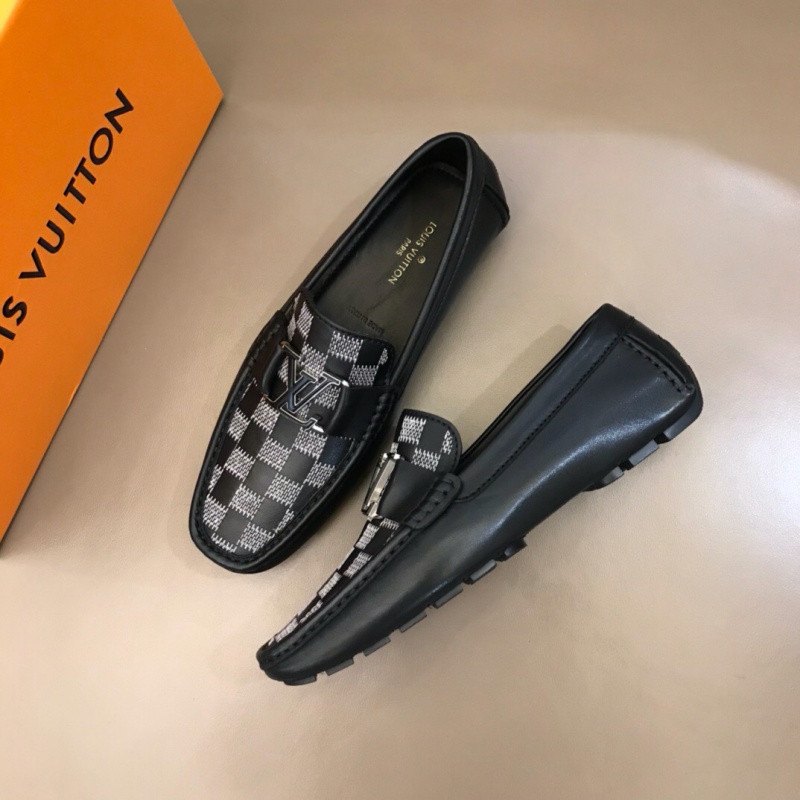 1A4OLA LV MAJOR 樂福鞋 LV豆豆鞋 LV開車鞋 黑色