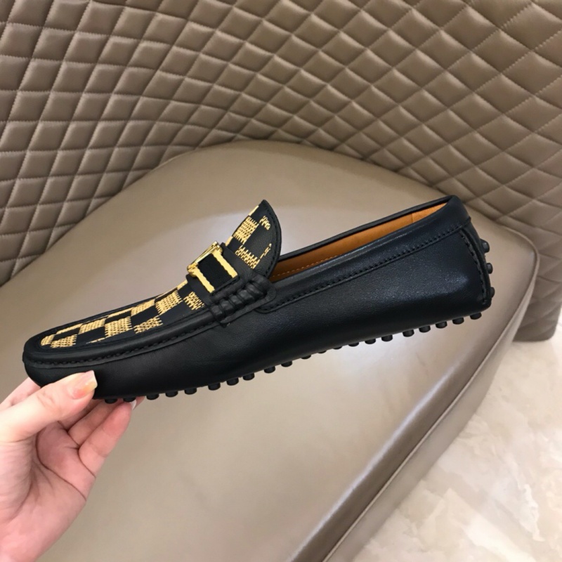 1A4OLA LV MAJOR 樂福鞋 LV豆豆鞋 LV男皮鞋 LV開車鞋 黑色