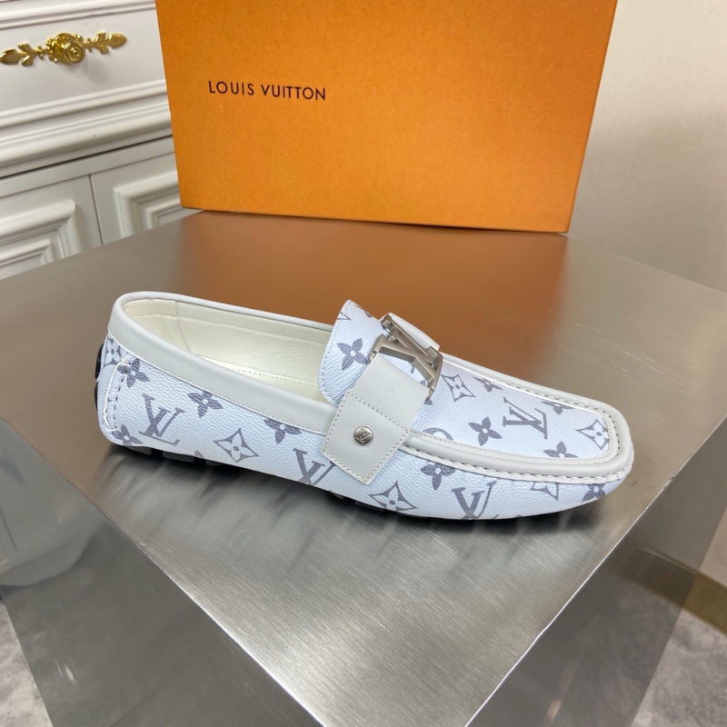 1A4OLA LV Major 便鞋 LV男鞋 LV豆豆鞋 LV開(kāi)車鞋 白花