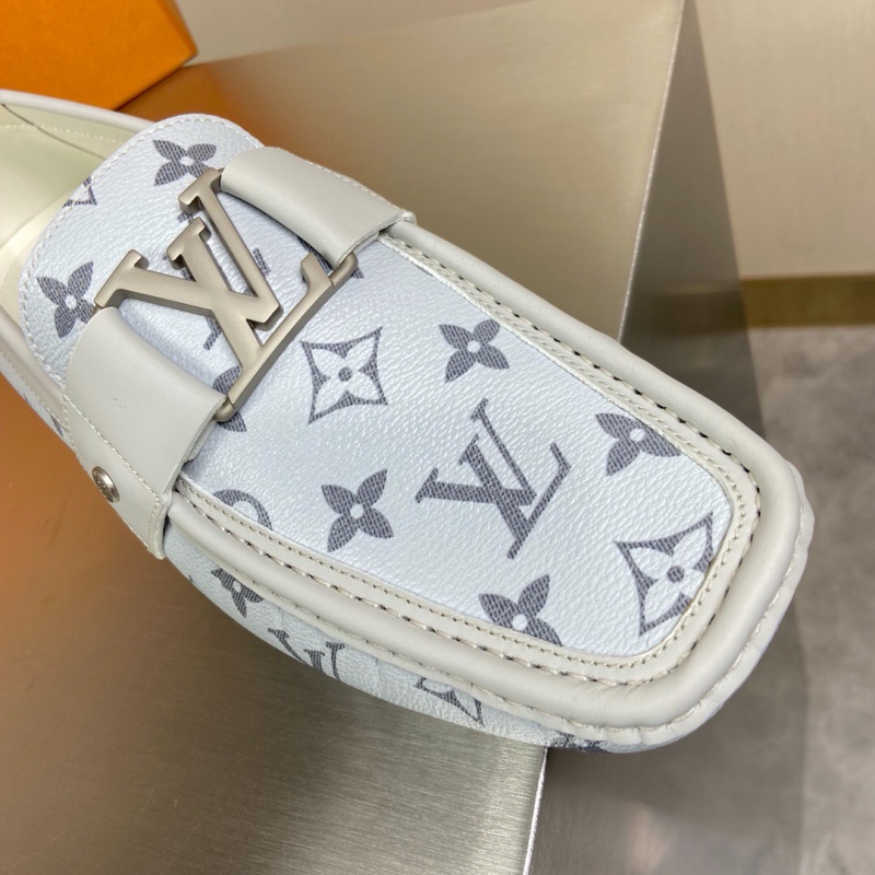 1A4OLA LV Major 便鞋 LV男鞋 LV豆豆鞋 LV開(kāi)車鞋 白花