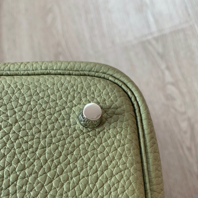 Hermes愛馬仕菜籃子 Hermes picotin18 愛馬仕水桶包 TC皮 鼠尾草綠