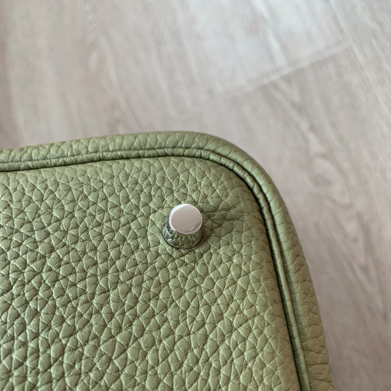 Hermes愛馬仕菜籃子 Hermes picotin18 愛馬仕水桶包 TC皮 鼠尾草綠