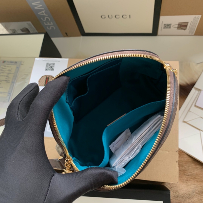 524533 Gucci Ophidia系列 GG圖案 復古風 經典手提包 啡色